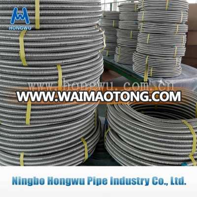 Yellow PVC covered gas tubes EN15266 gas hose