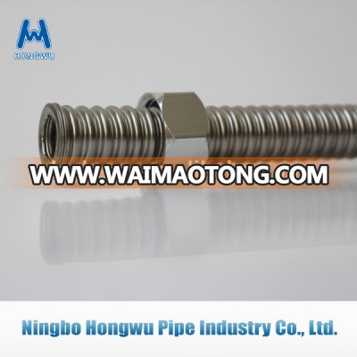 304 316L stainless steel corrugated hose for water