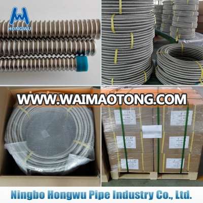 stainless steel corrugated metal flexible piping