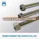 Stainless steel corrugated tube for water gas system